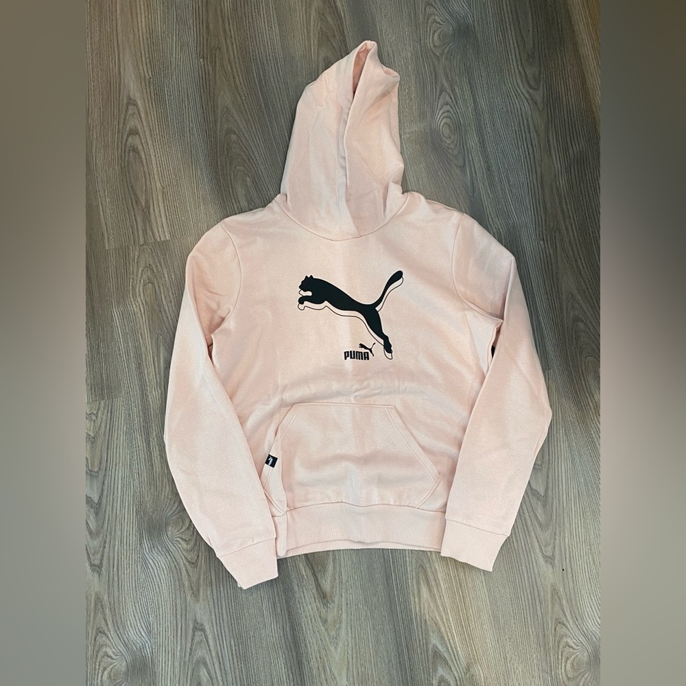 Puma Pink hoodie size medium